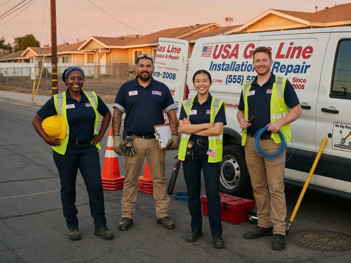 Gas Line Installation company in Fairchance, PA